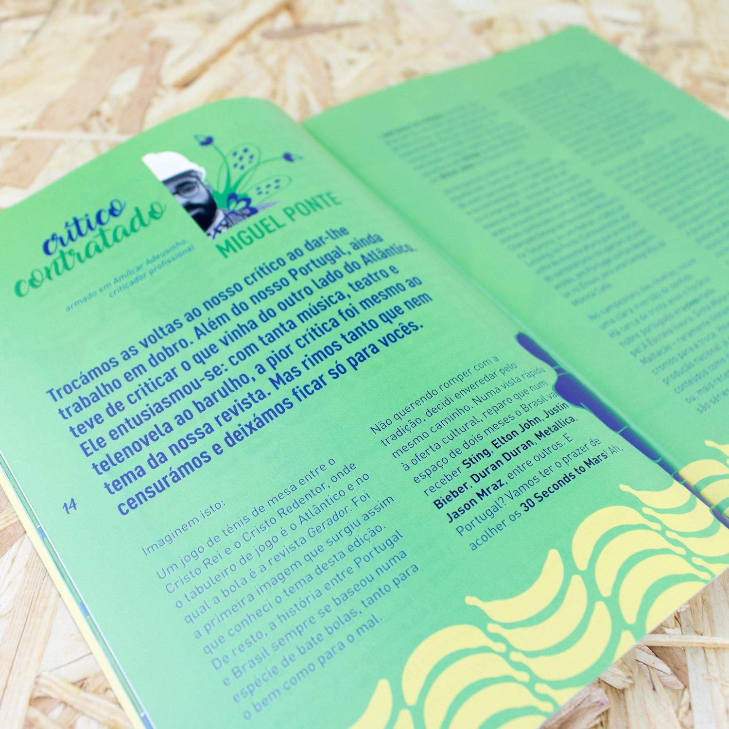 Revista Gerador - #18 Transa Atlantica - Circus Network Street Art and Illustration