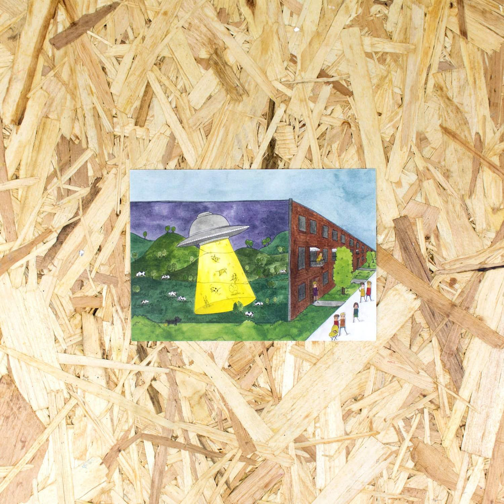 Rafaela Rodrigues - Postcard 8 - Circus Network Street Art and Illustration in Porto Portugal