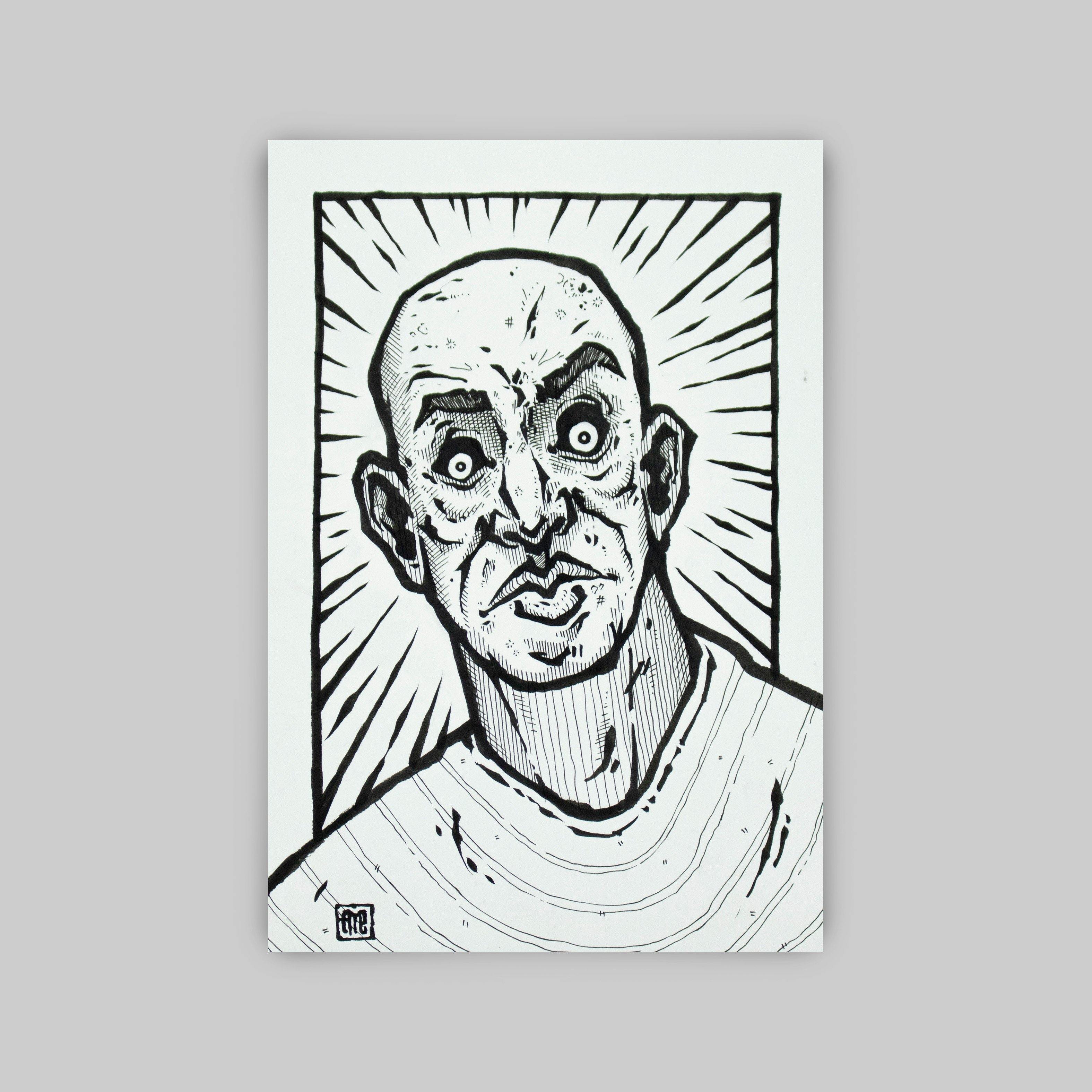 ATE Ezse - Untitled 5 - Circus Network Street Art and Illustration
