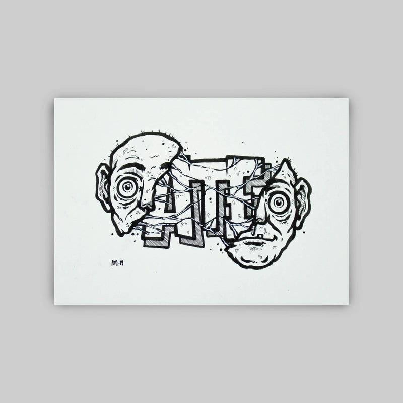 ATE Ezse - Untitled 9 - Circus Network Street Art and Illustration