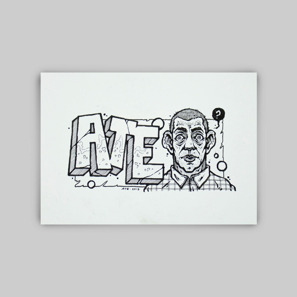 ATE Ezse - Untitled 10 - Circus Network Street Art and Illustration
