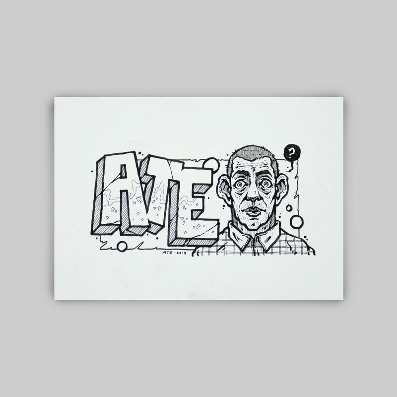 ATE Ezse - Untitled 10 - Circus Network Street Art and Illustration