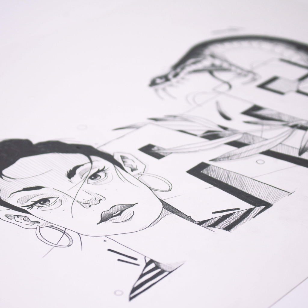 ATE Sidas - Bad Desire - Circus Network Street Art and Illustration