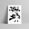 Lara Luís - I'm Over You - Circus Network Street Art and Illustration