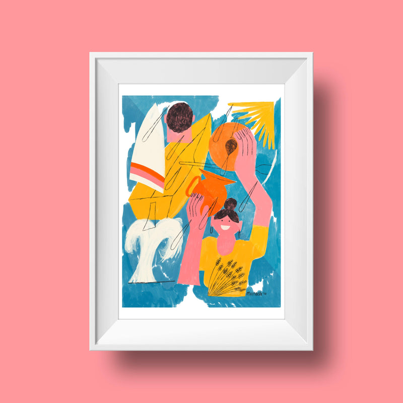 Mantraste - Winter is Coming - Print - Circus Network Street Art and Illustration