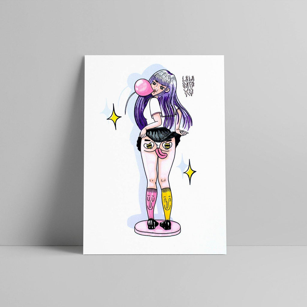 Lalasaïdko - Lolita Yokai - Ecchi Gyal - Circus Network Street Art and Illustration