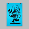45RPM - Again and again and again - Circus Network Street Art and Illustration