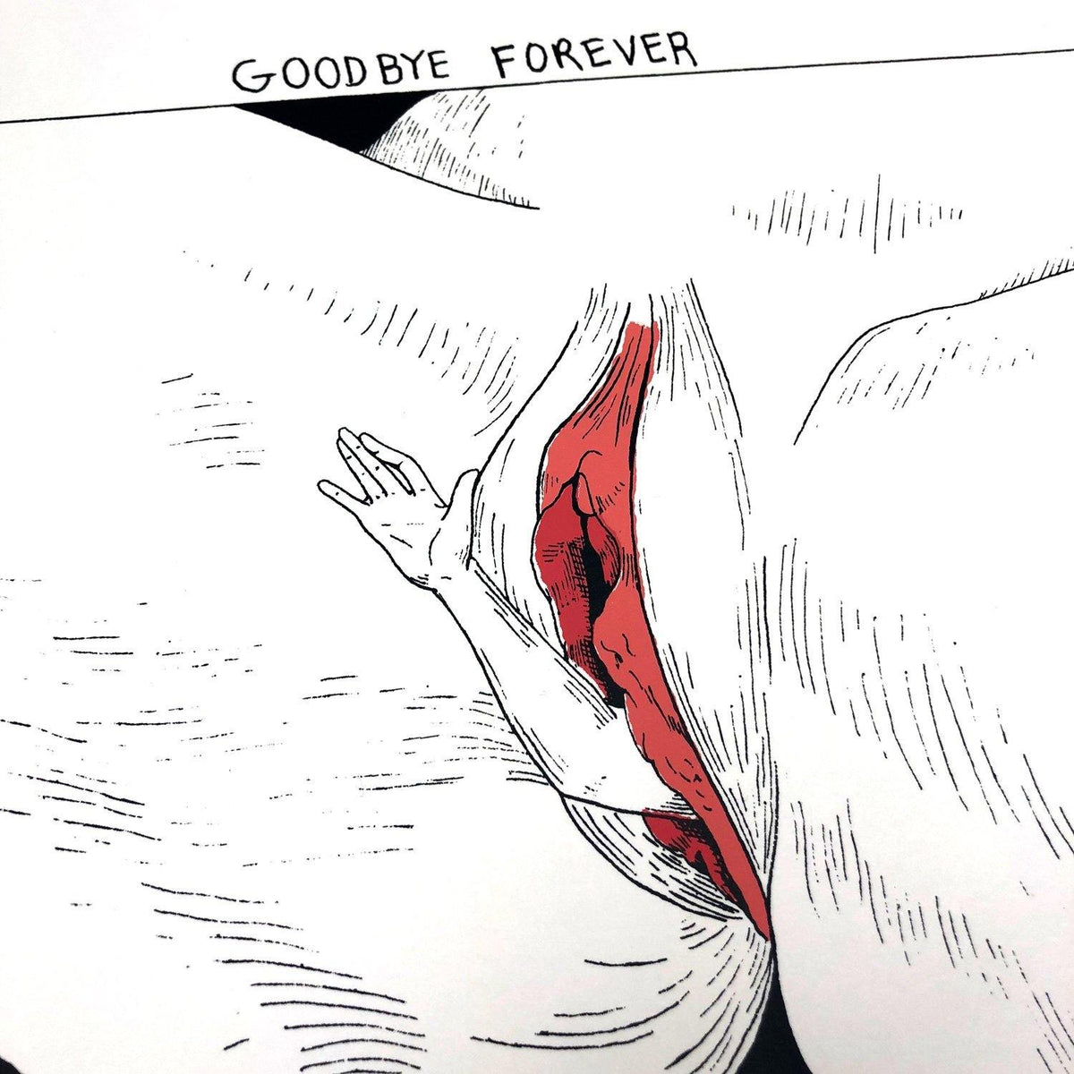 Cara Trancada - Goodbye Forever - Circus Network Street Art and Illustration