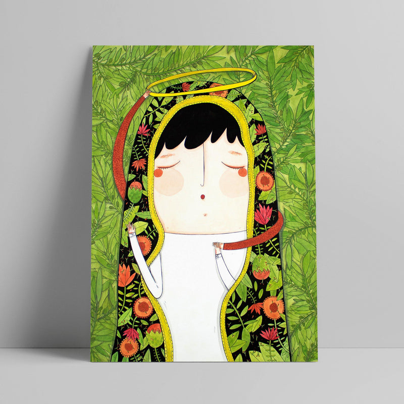 Rafaela Rodrigues - Milagre Nossa Senhora da Oliveira - Circus Network Street Art and Illustration