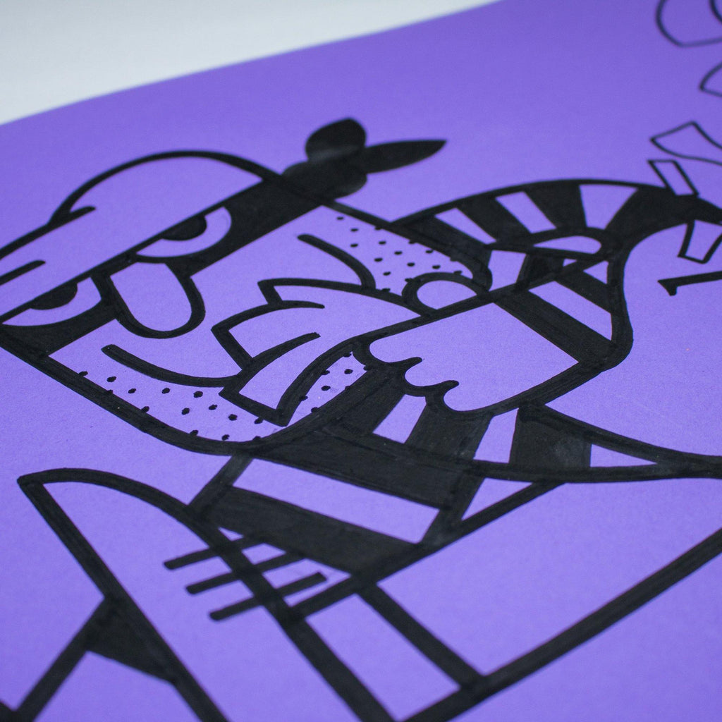 Circle of Life - Circus Network Street Art and Illustration
