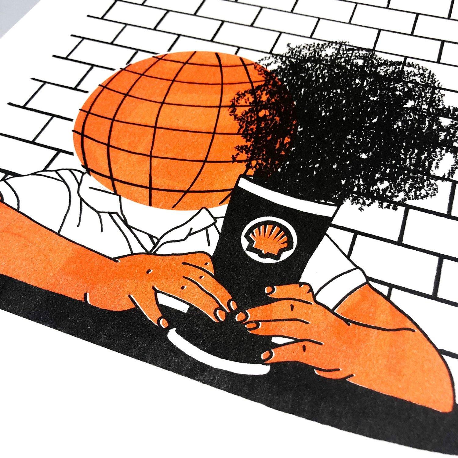 Oker - Shell - Circus Network Street Art and Illustration