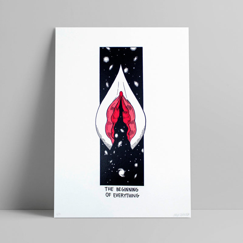 Cara Trancada - The Beginning Of Everything - Circus Network Street Art and Illustration