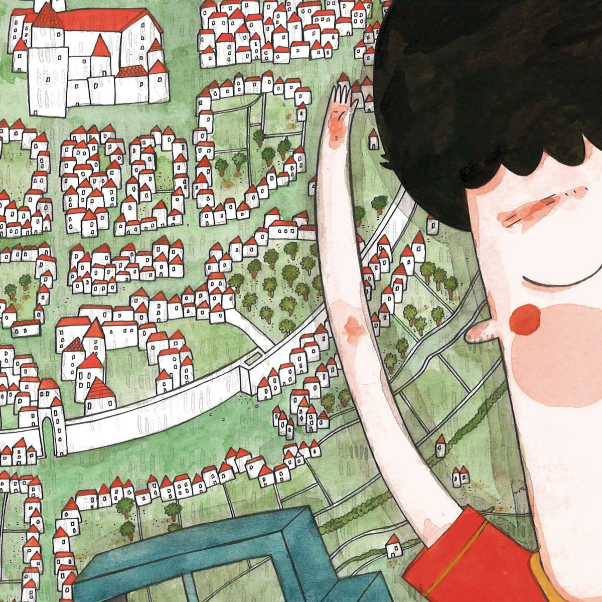 Rafaela Rodrigues - Bracara Augusta - Circus Network Street Art and Illustration in Porto Portugal