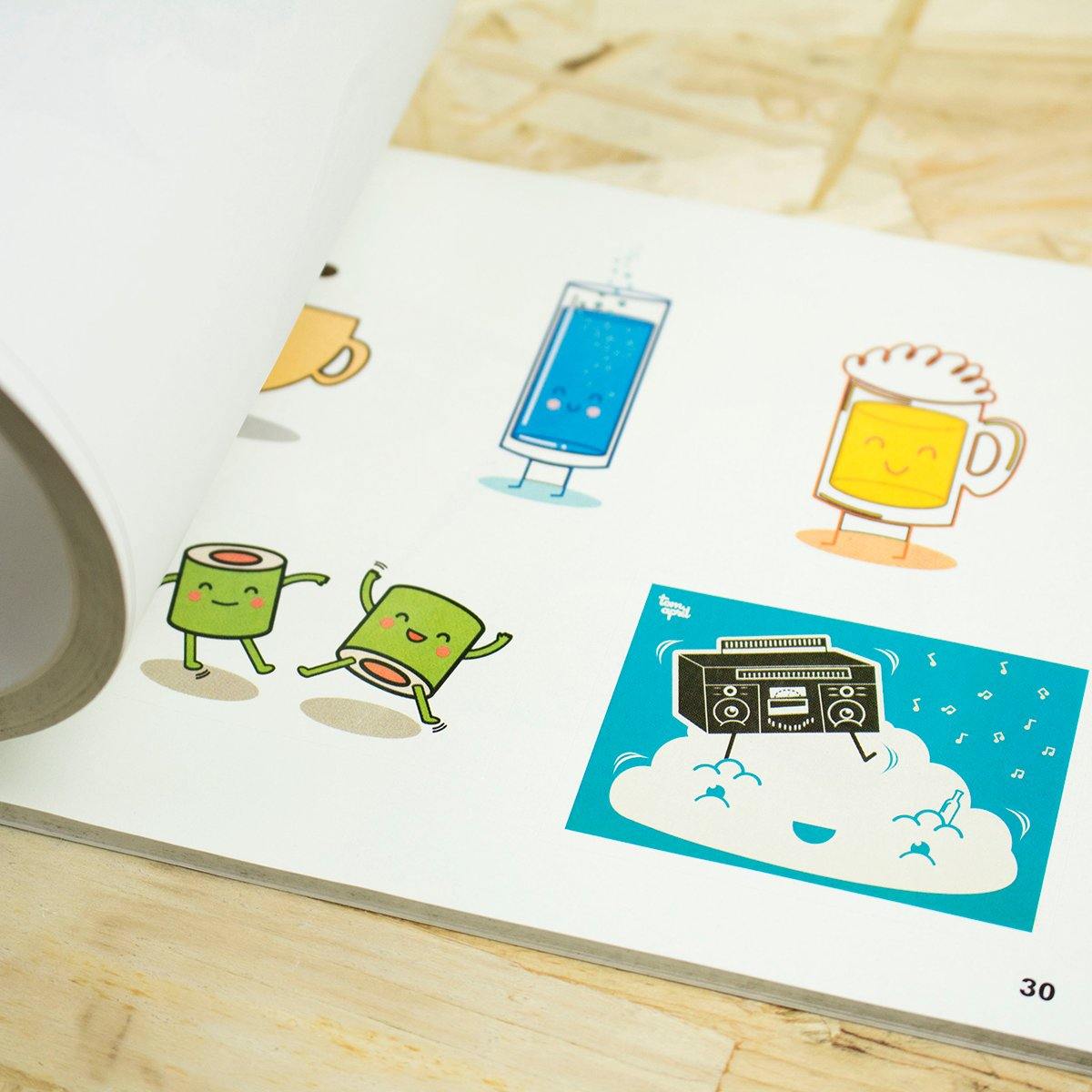 Sticky Icky - Livro Stickers - Circus Network Street Art and Illustration