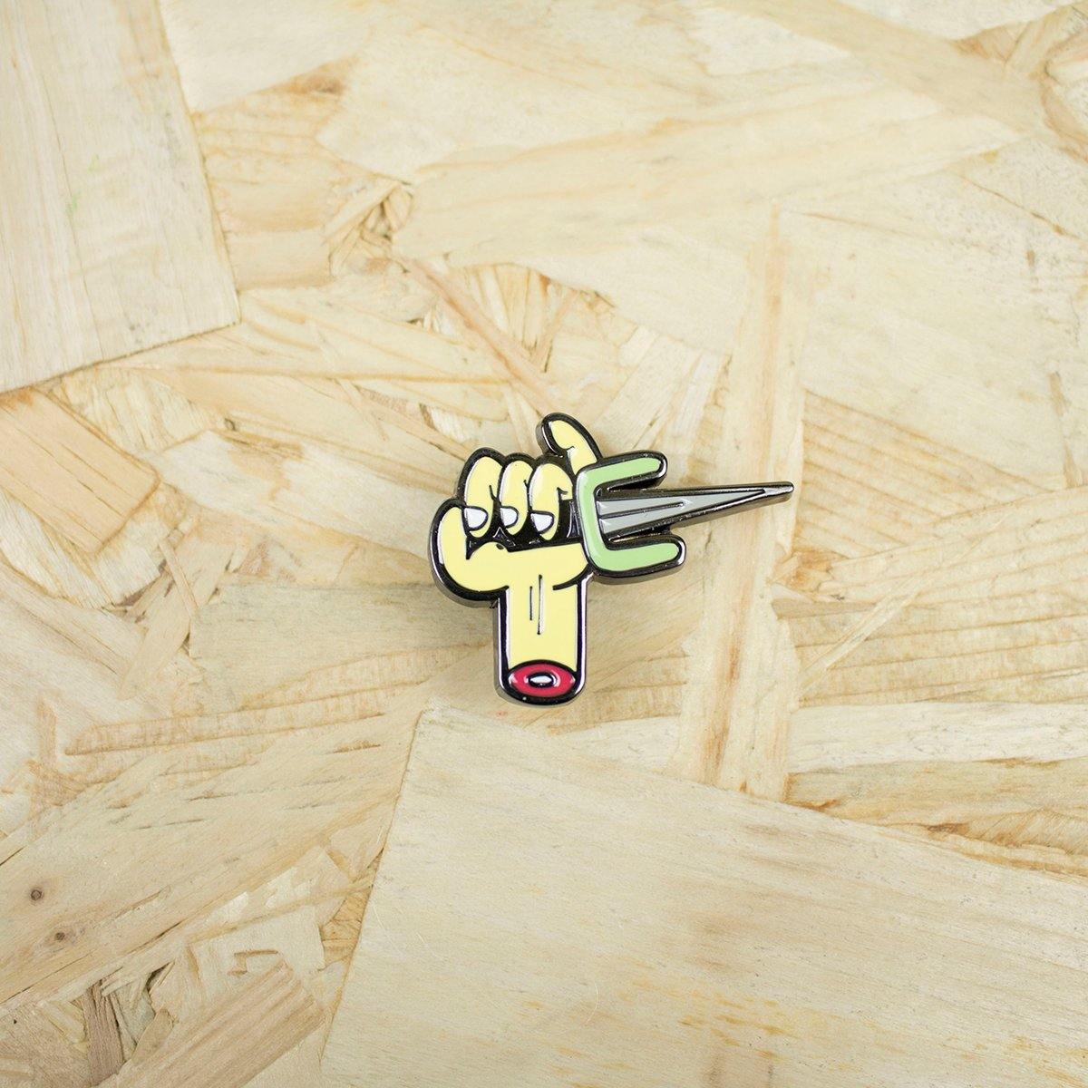 Vour - Dagger - Pin - Circus Network Street Art and Illustration