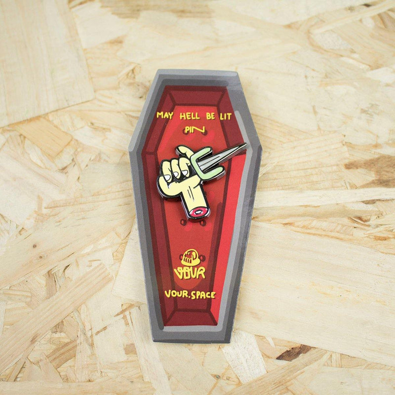 Vour - Dagger - Pin - Circus Network Street Art and Illustration