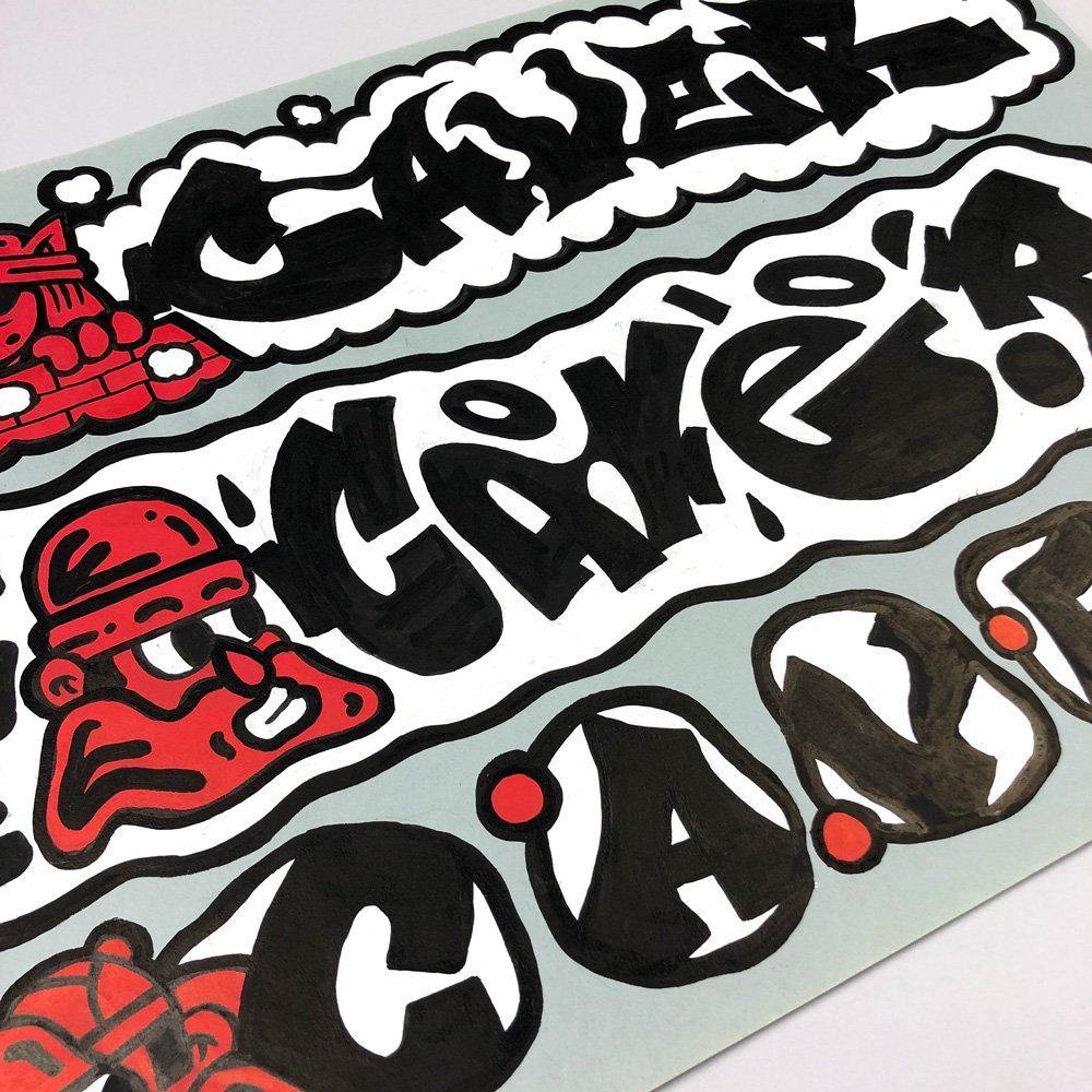 The Caver - Circus Network Street Art and Illustration