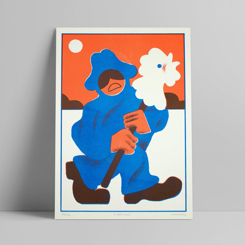 Lord Mantraste - O Galador - Circus Network Street Art and Illustration
