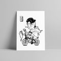 Veshpa - Biker - Circus Network Street Art and Illustration