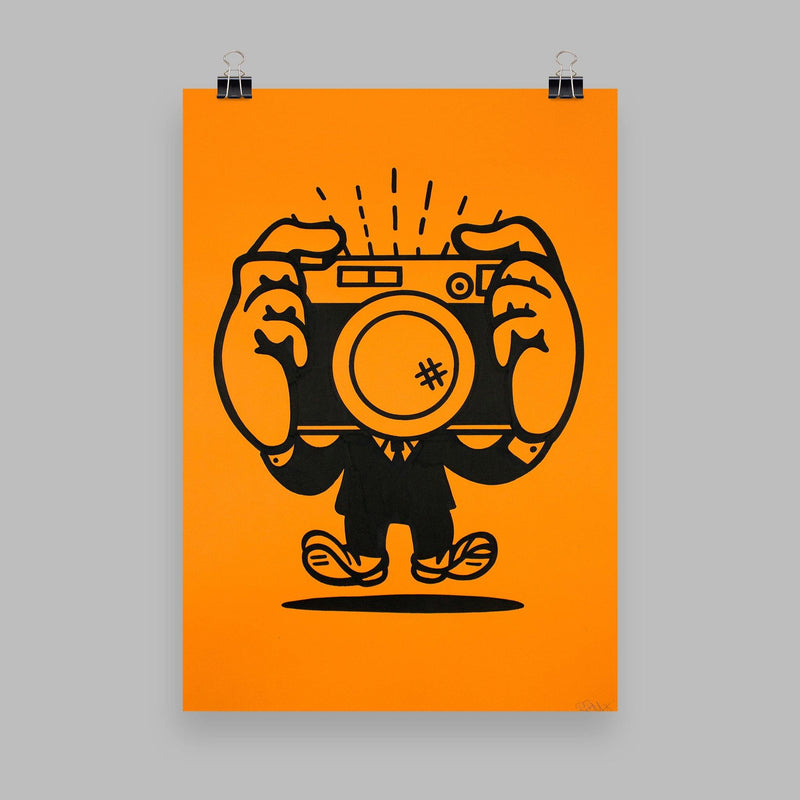 45RPM - Snap Happy - Circus Network Street Art and Illustration
