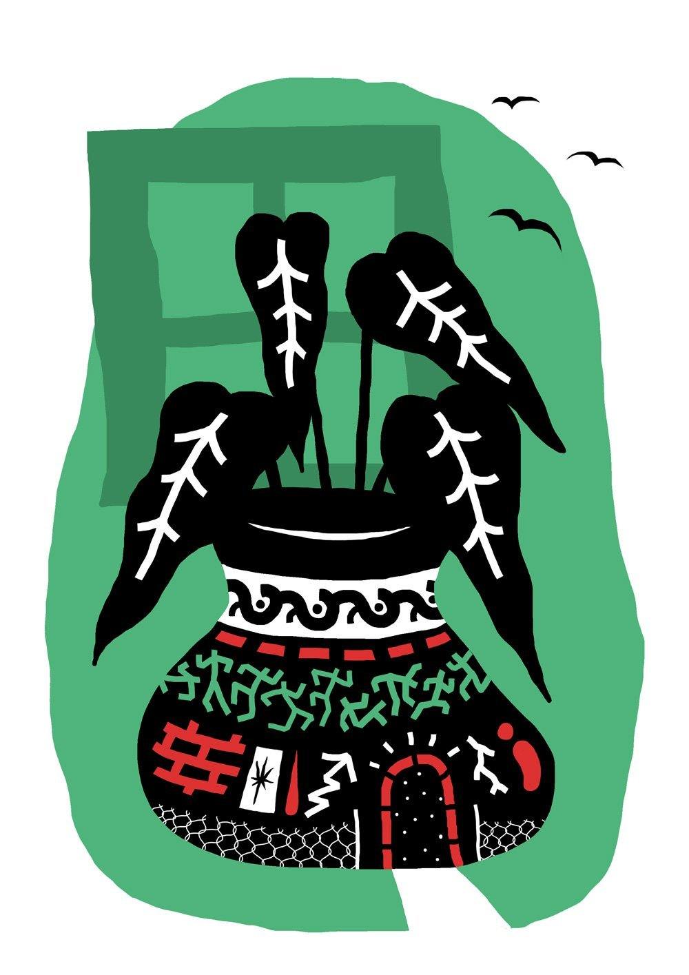 The Caver - Vaso 3 - Circus Network Street Art and Illustration