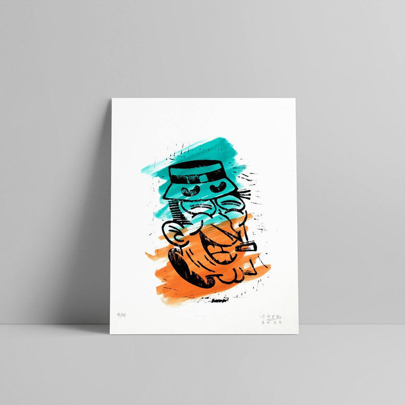 Oker - Linogravura - Circus Network