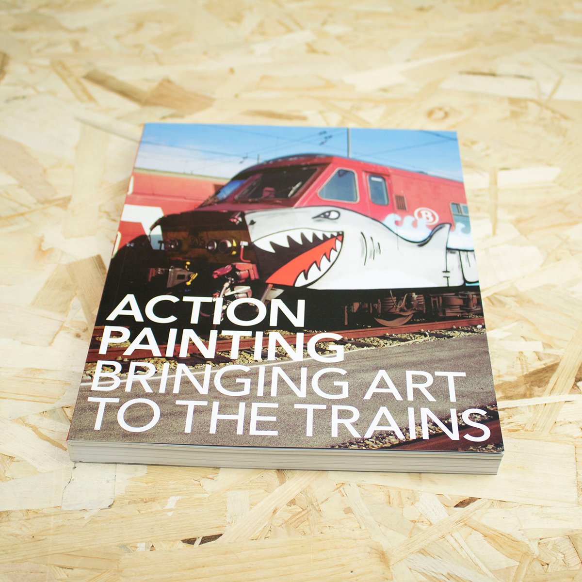 Kristian Kutschera - Action Paiting - Bringing Art to the Trains - Circus Network Street Art and Illustration in Porto Portugal