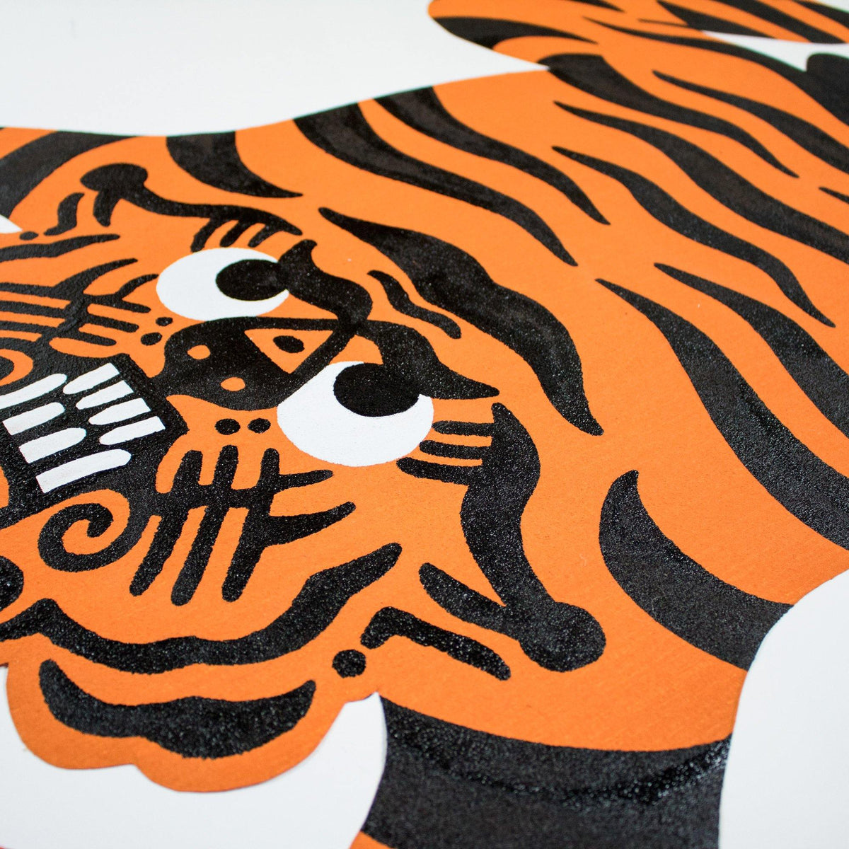 45RPM - Tiger Styles - Circus Network Street Art and Illustration