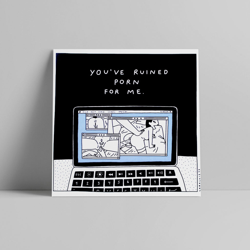 Lara Luís - You´ve Ruined Porn For Me - Circus Network Street Art and Illustration