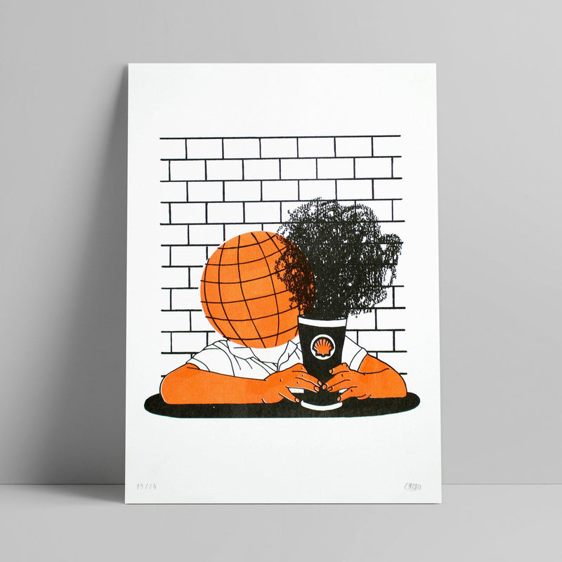 Oker - Shell - Circus Network Street Art and Illustration