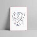 Elleonor - Brush Tee - White - Circus Network Street Art and Illustration