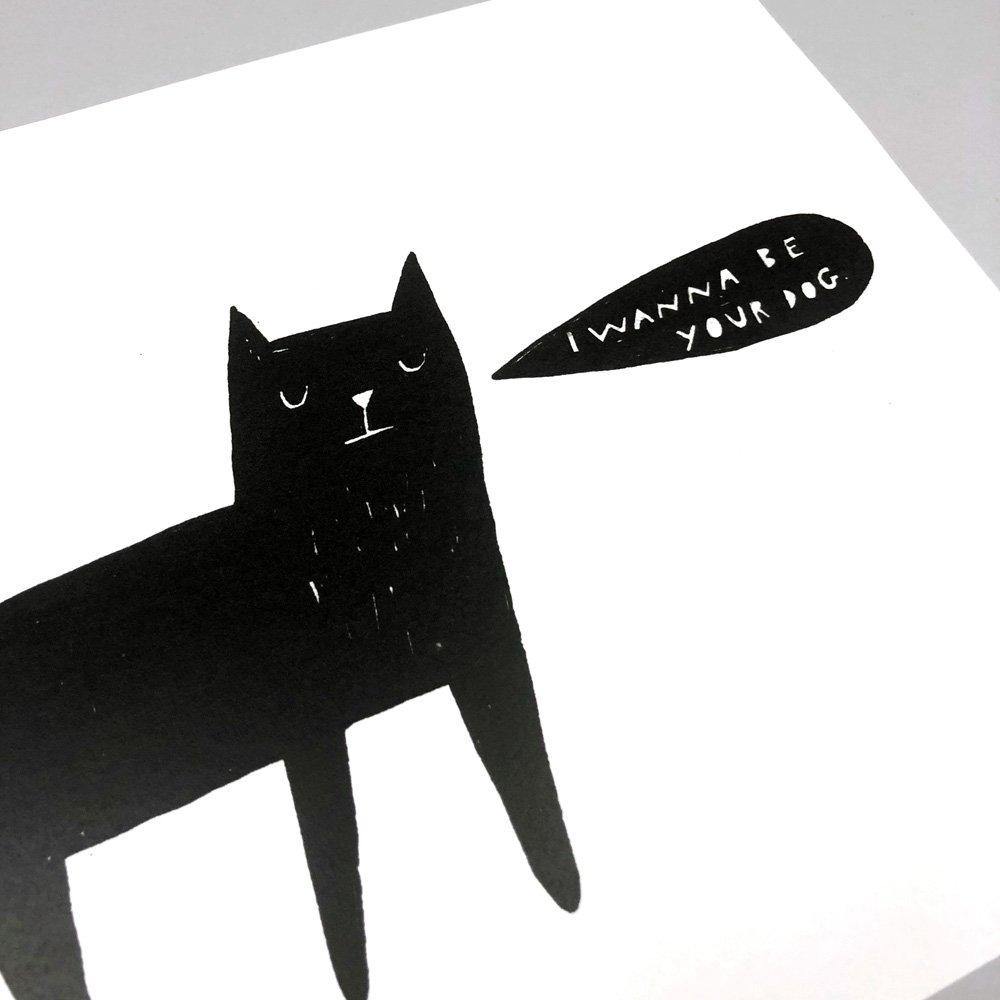 Lara Luis - I wanna be your dog - Circus Network Street Art and Illustration