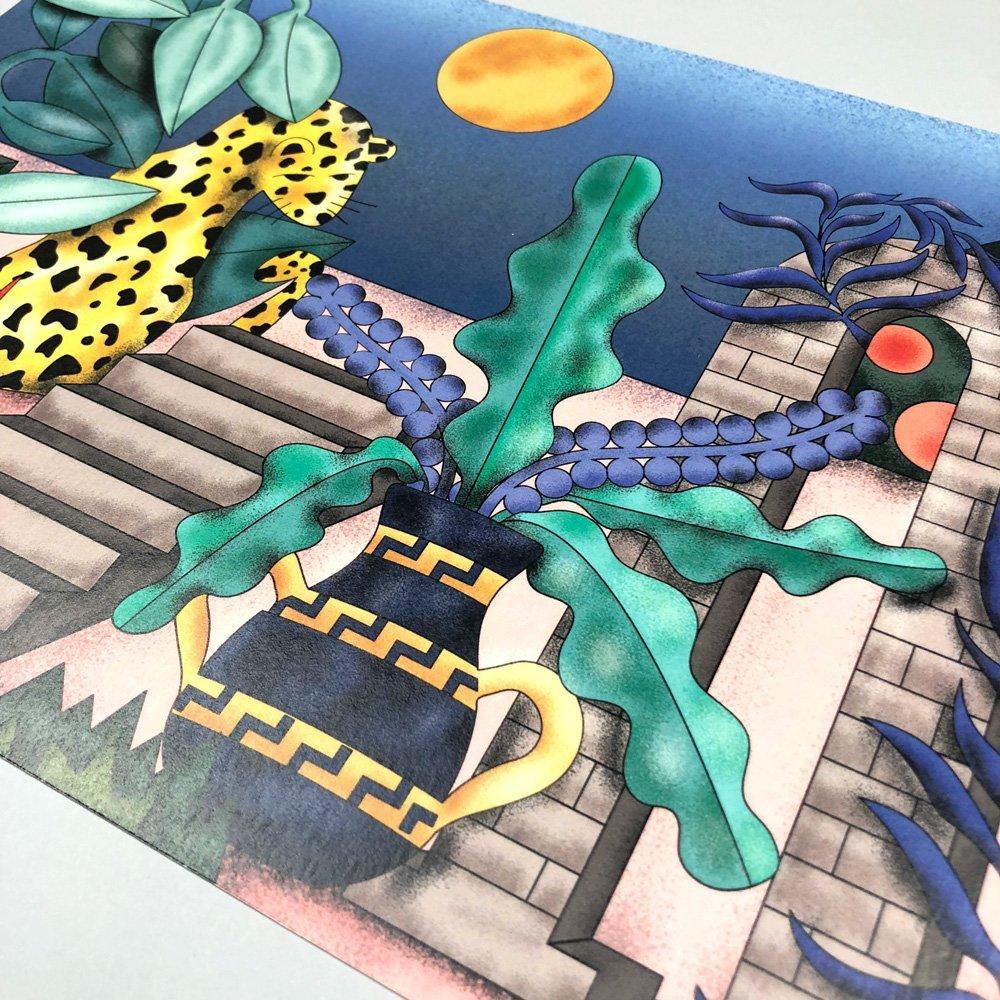 Tropic - Landscape - Circus Network Street Art and Illustration