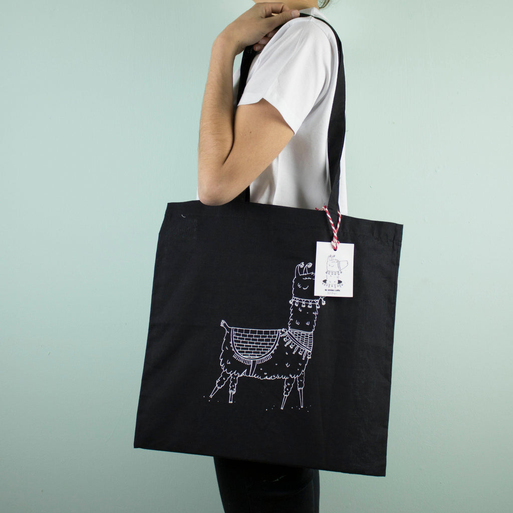 Rafaela Rodrigues - No drama lama - Tote-bag - Circus Network Street Art and Illustration