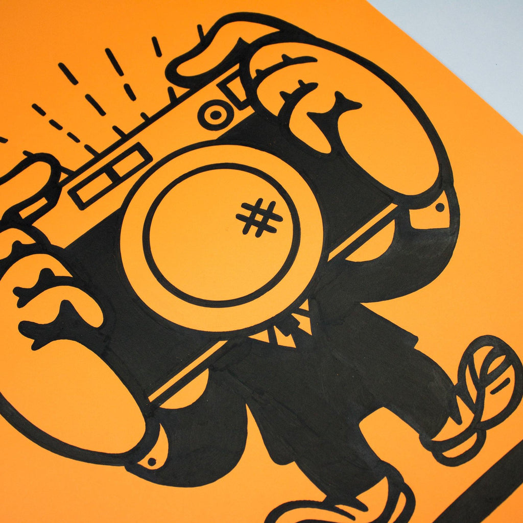 45RPM - Snap Happy - Circus Network Street Art and Illustration