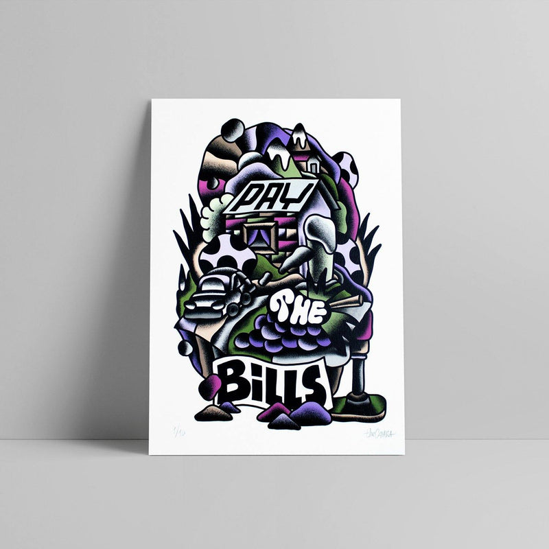 The Caver - Good: Pay The Bills - Circus Network Street Art and Illustration