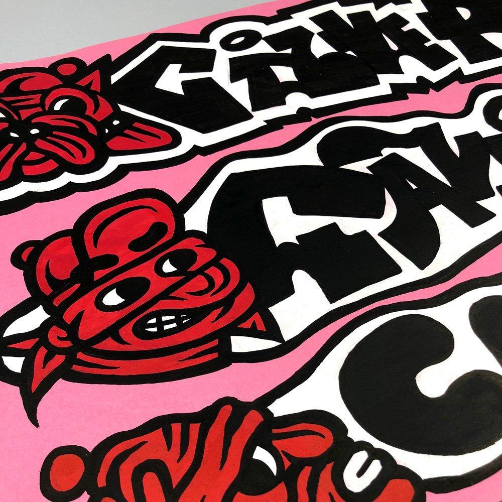 The Caver - Circus Network Street Art and Illustration