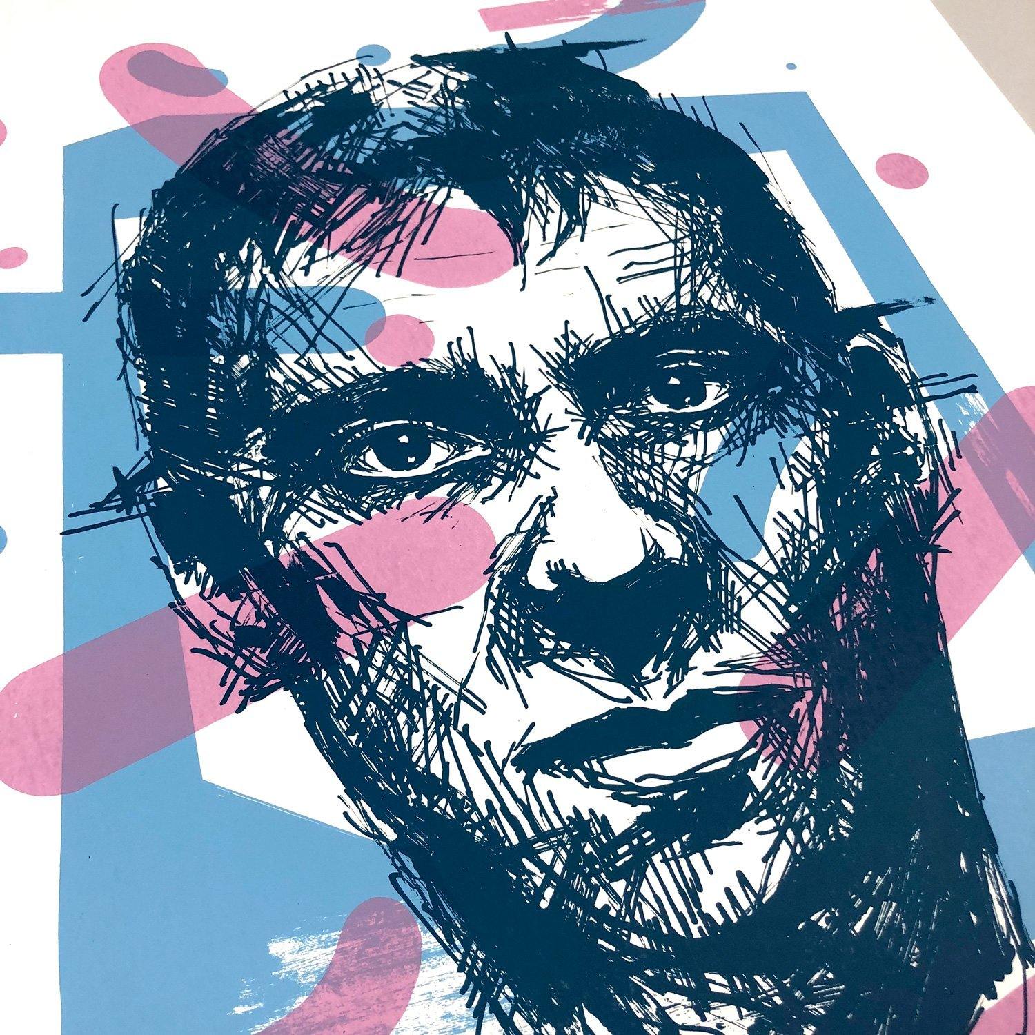 Draw + Contra - Mind Over Matter - Circus Network Street Art and Illustration