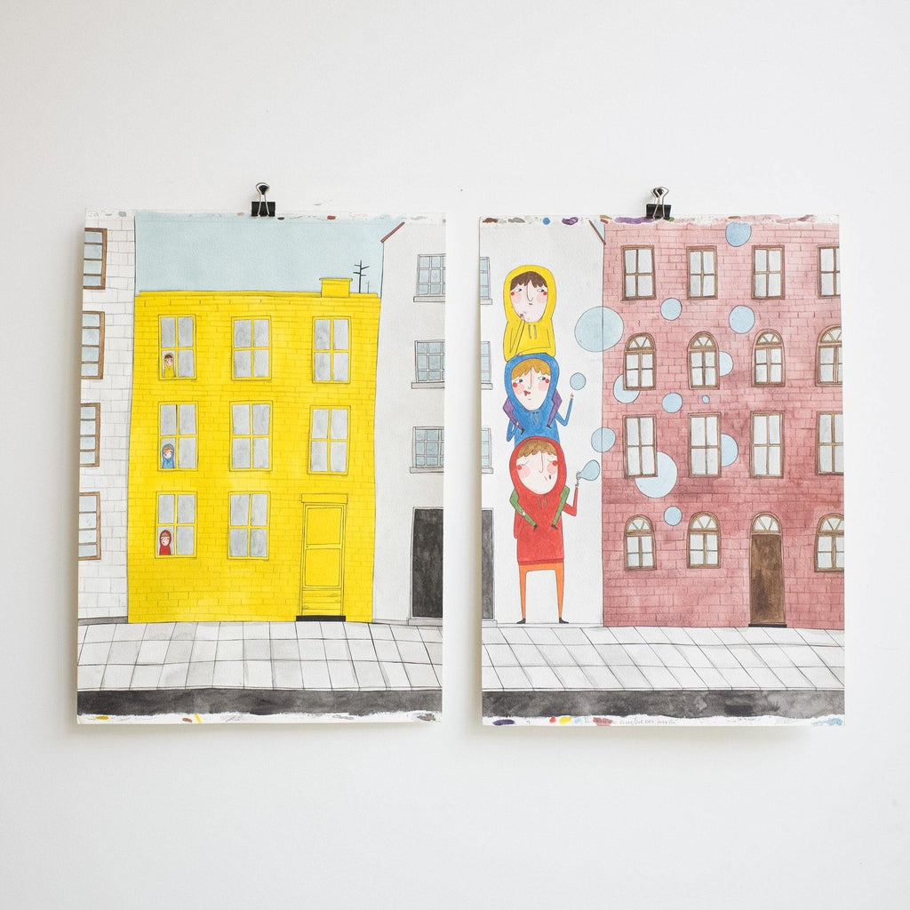Rafaela Rodrigues - Avenida das Caras Lindas, nº3 - Circus Network Street Art and Illustration