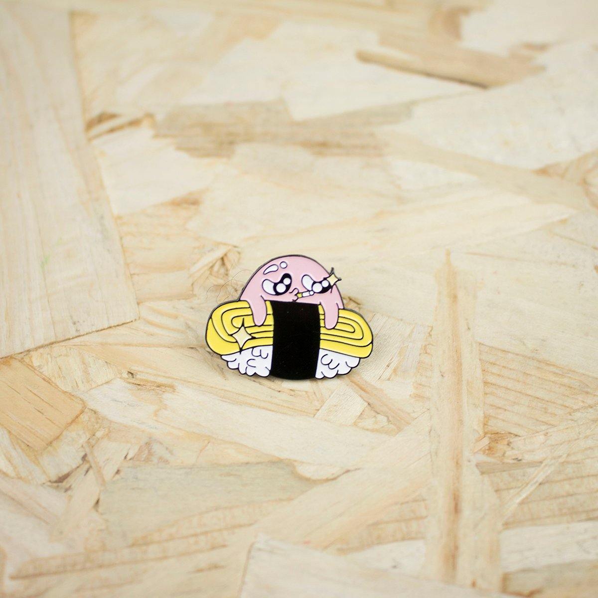 Lalasaïdko - Bubble Sushi - Pin - Circus Network Street Art and Illustration