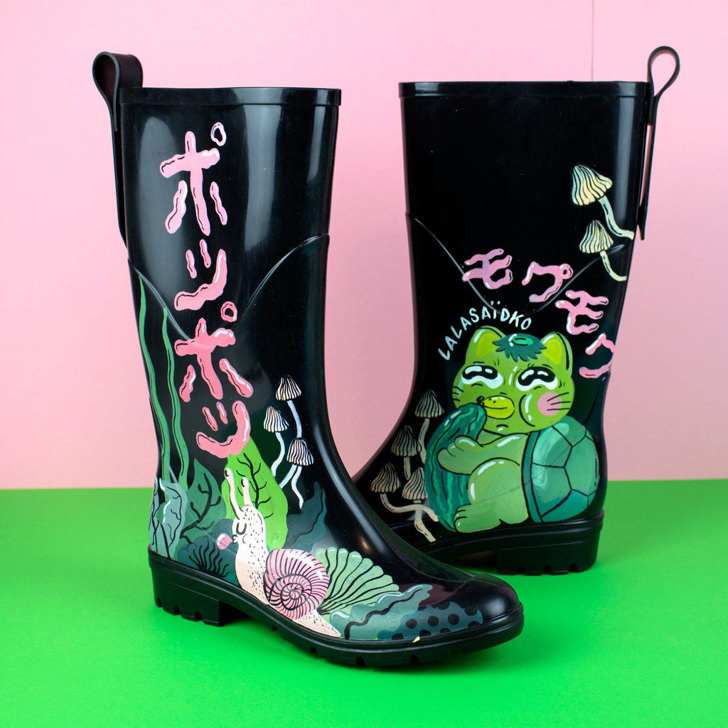 Lalasaidko - Winter is Coming - Botas - Circus Network Street Art and Illustration