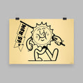 45RPM - Sun's Out, Guns Out - Circus Network Street Art and Illustration