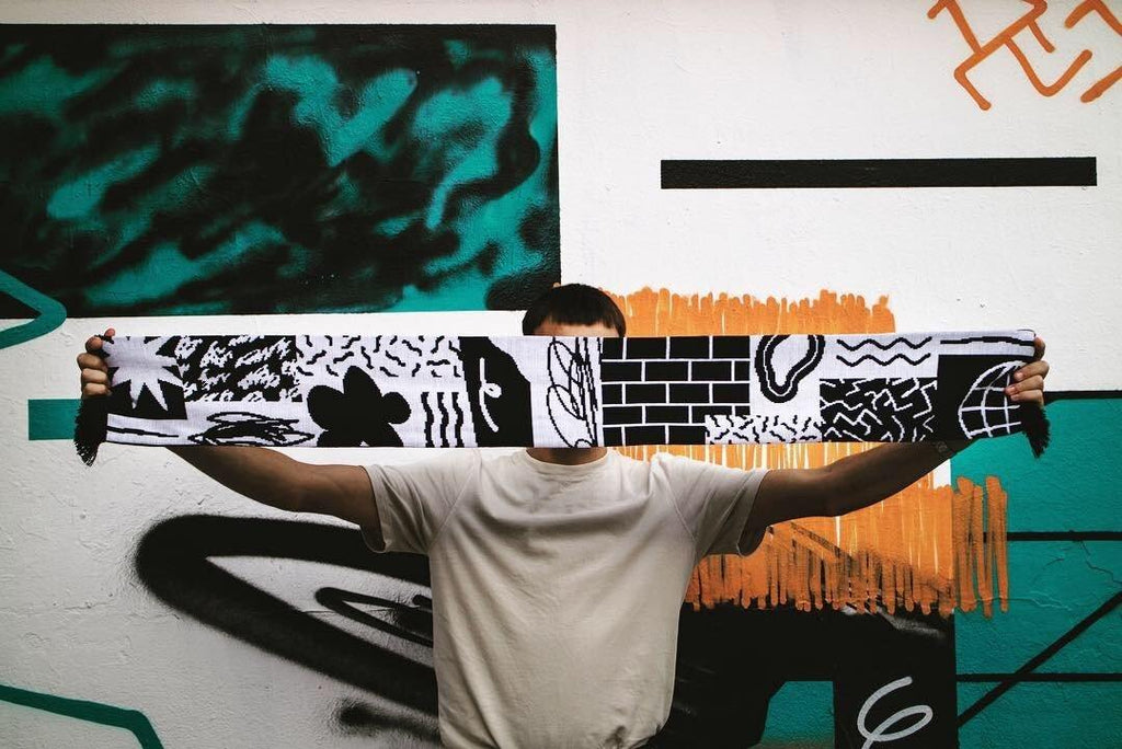 Oker - Scarf - Circus Network Street Art and Illustration