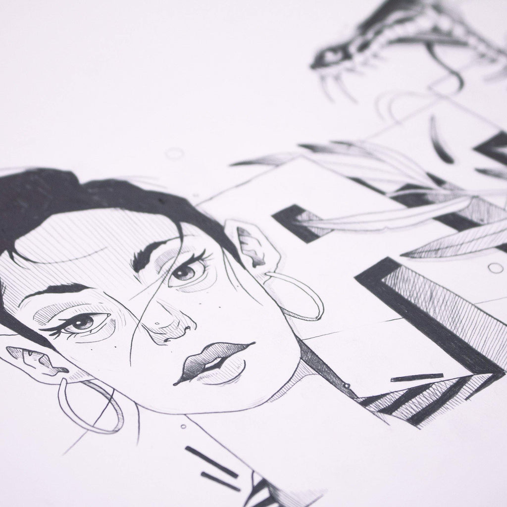 ATE Sidas - Bad Desire - Circus Network Street Art and Illustration