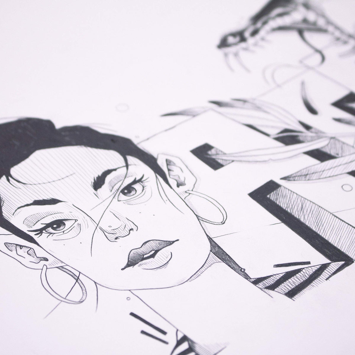 ATE Sidas - Bad Desire - Circus Network Street Art and Illustration