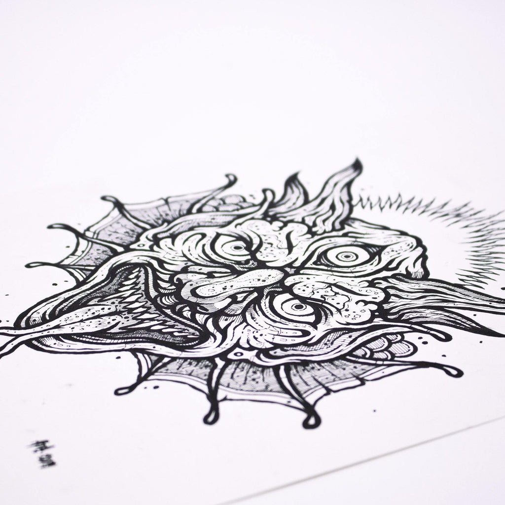 ATE Ezse - Untitled 4 - Circus Network Street Art and Illustration