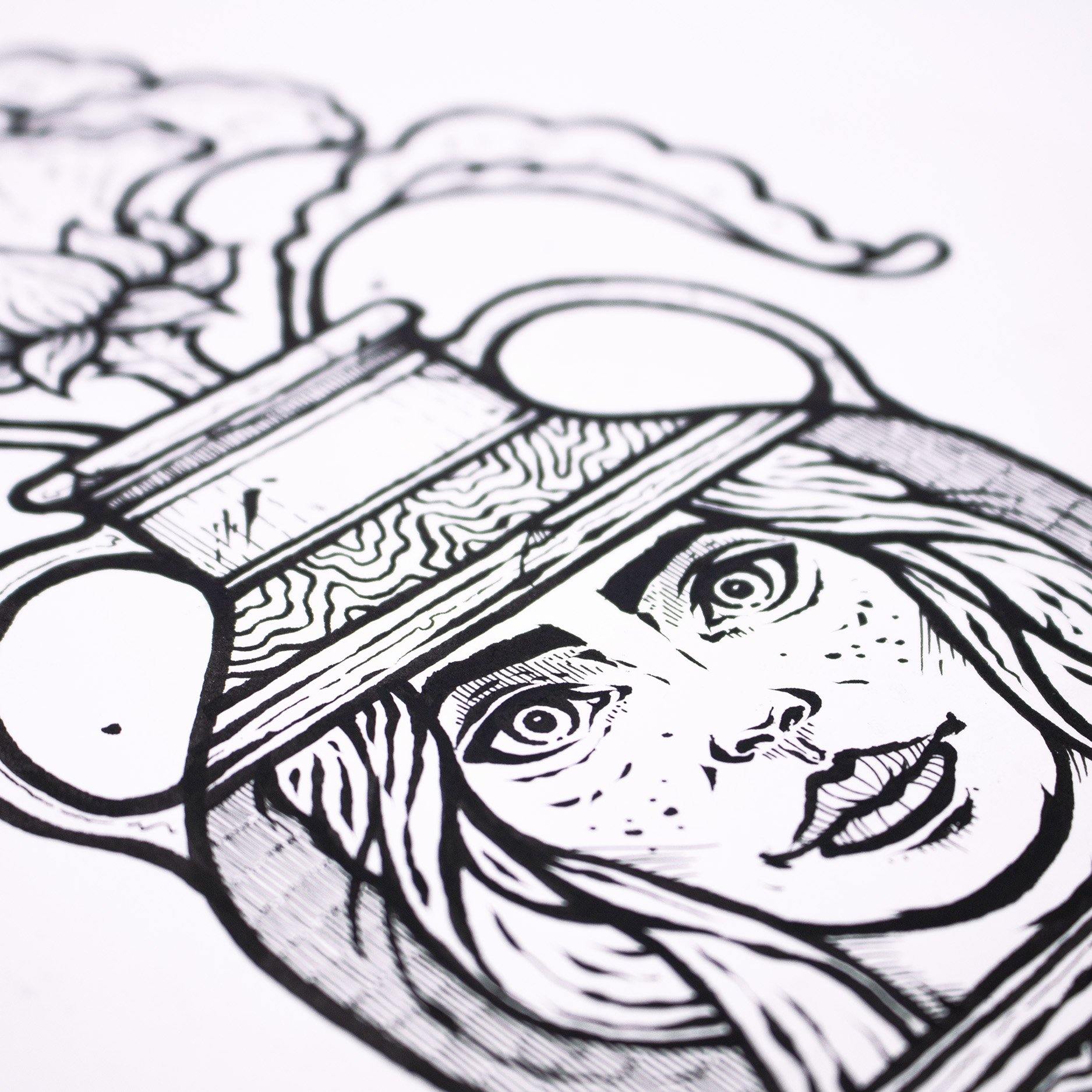 ATE Ezse - Untitled 2 - Circus Network Street Art and Illustration