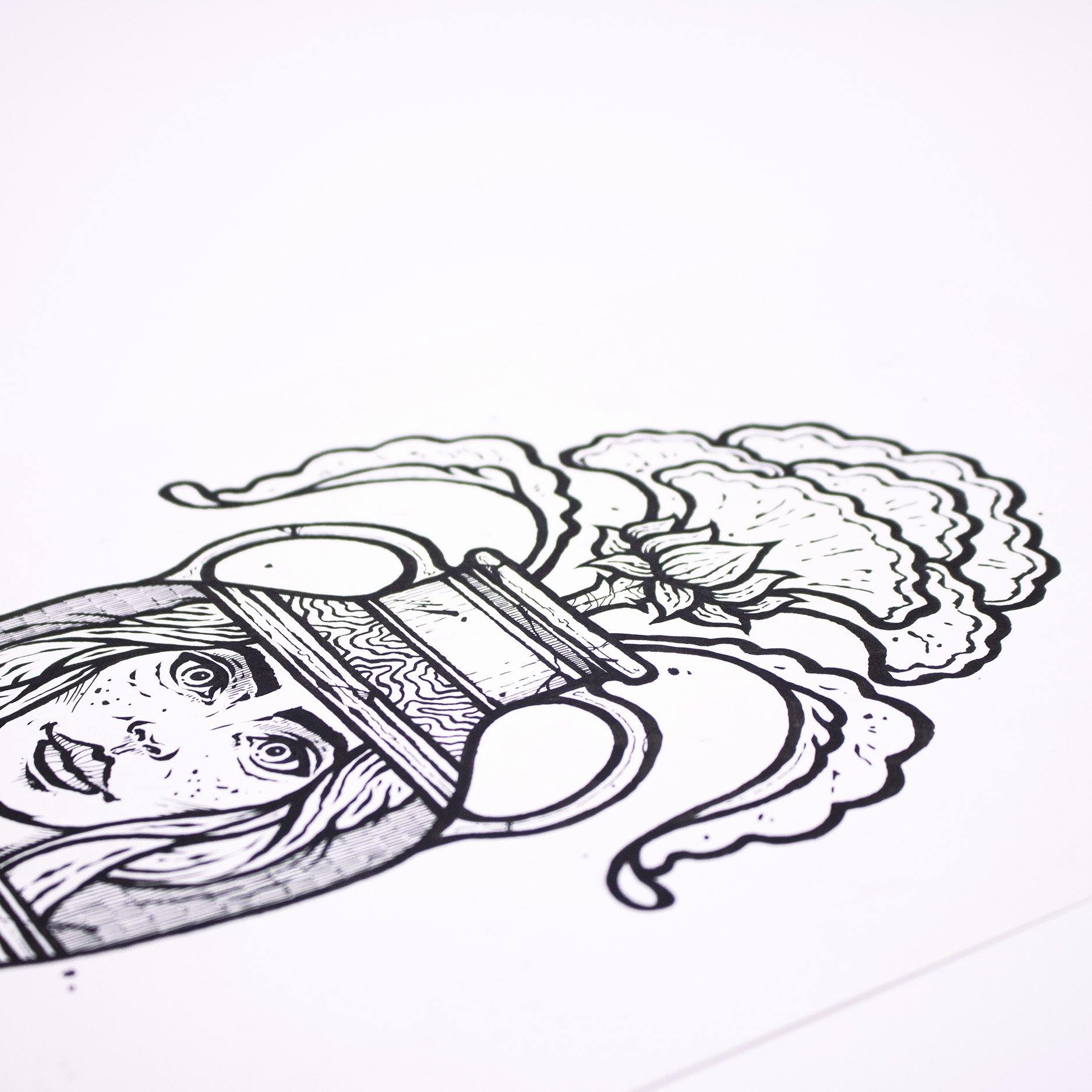 ATE Ezse - Untitled 2 - Circus Network Street Art and Illustration