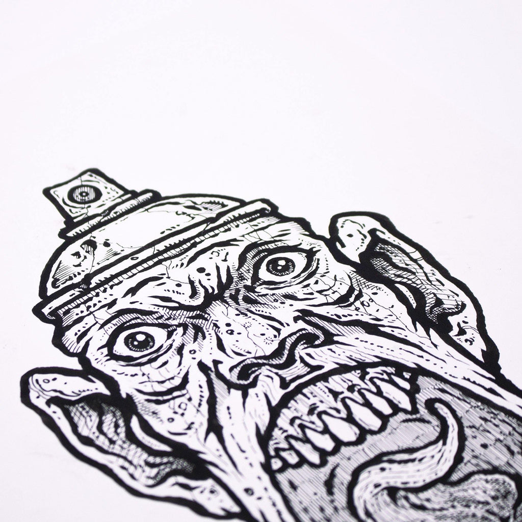 ATE Ezse - Untitled 3 - Circus Network Street Art and Illustration