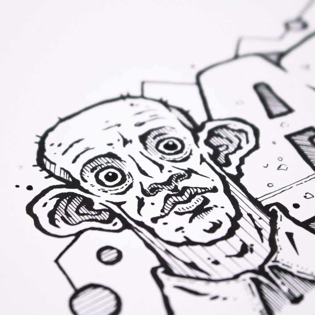 ATE Ezse - Untitled 7 - Circus Network Street Art and Illustration